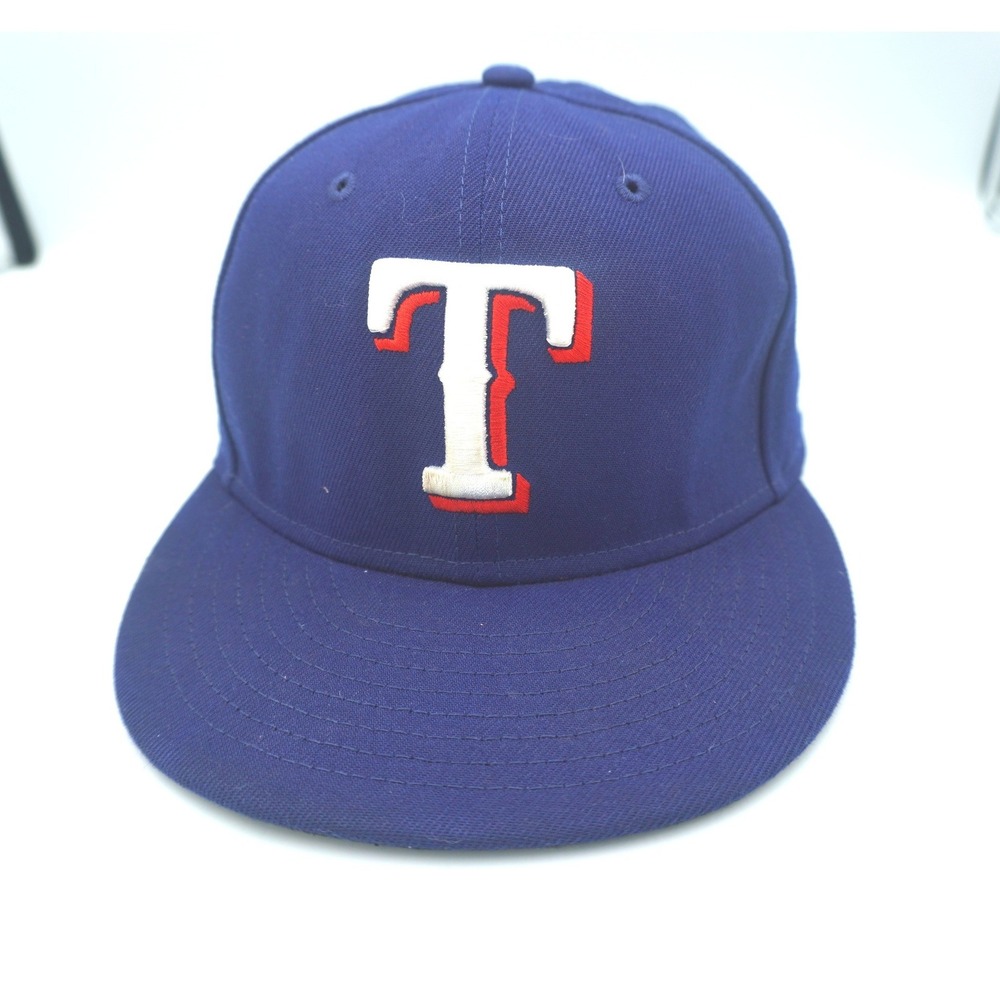 New Era Texas Rangers 2023 World Series Champions Fitted Hat 7 1/8 Royal Blue